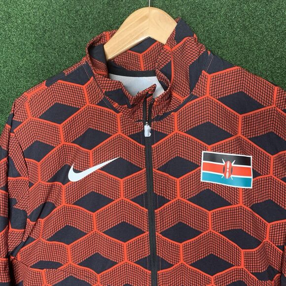 Sz XL Nike Kenya Pro Elite Team Track & Field Podium Jacket CI8739-010 Men's - Picture 2 of 6